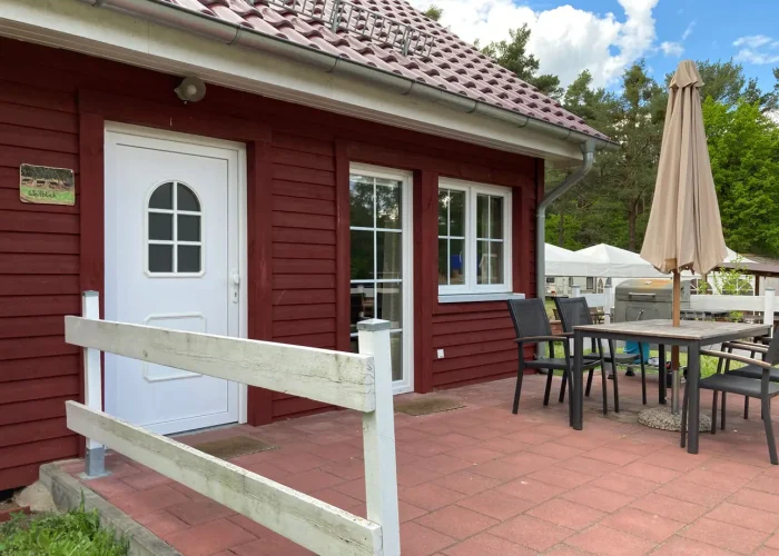 Ferienhaus Weitblick Terrasse